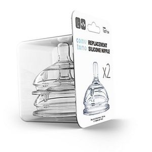 comotomo Replacement Nipples Fast Flow 2 pack